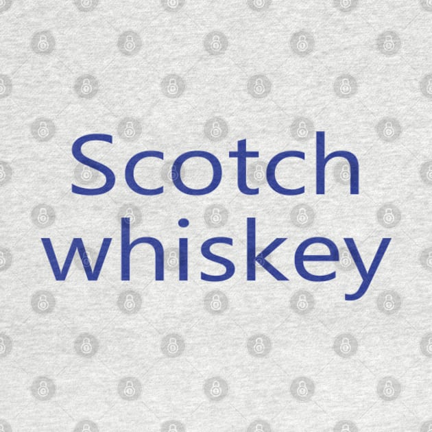 Scotch whiskey by NovaOven